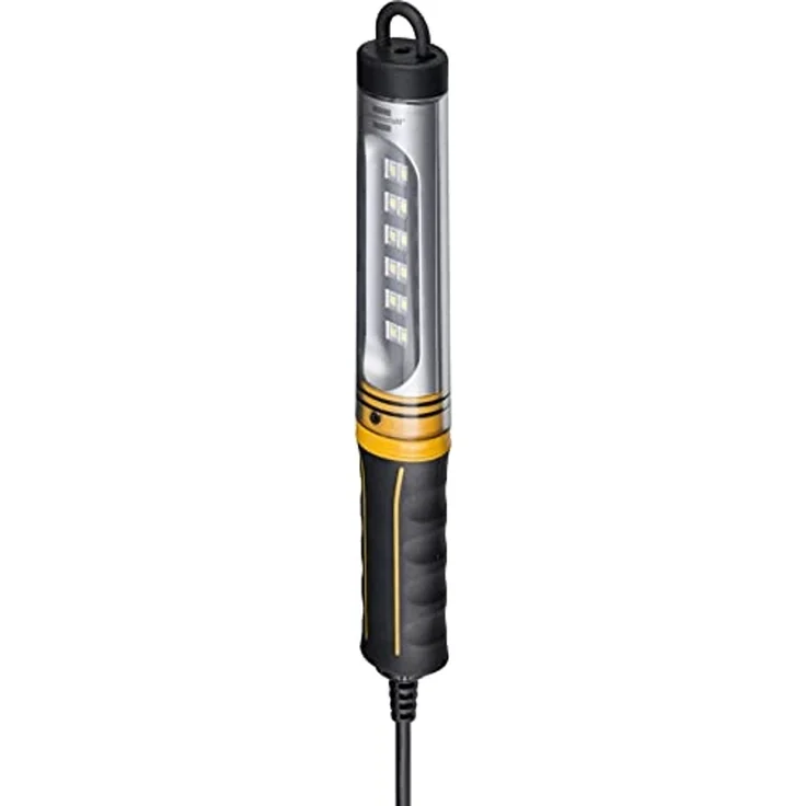 Brennenstuhl LED Arbeitsleuchte WL 550, Ein-/Ausschalter, mehrere Helligkeitsstufen, LED fest integriert, Tageslichtweiß, mit 5 m Kabel – Bild 1