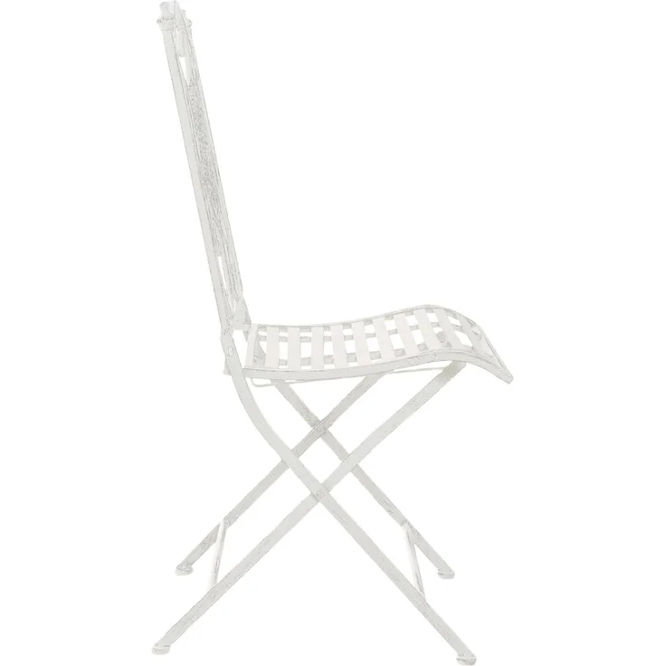 CLP 2er Set Gartenstühle Sibell,weiß – Bild 5
