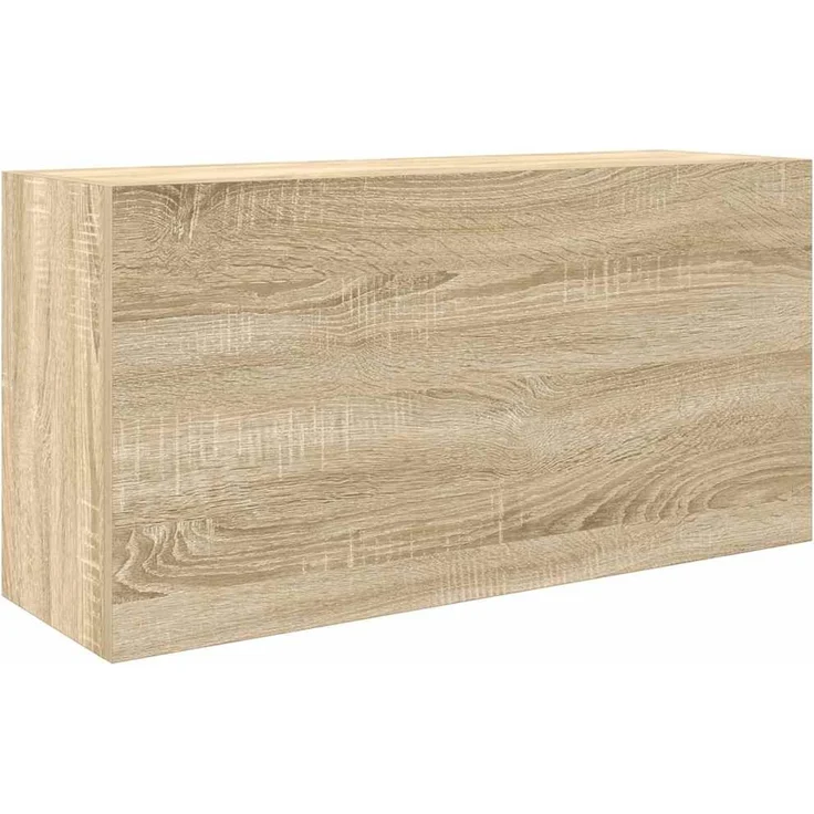 vidaXL Bad-Wandschrank Sonoma-Eiche 80x25x40 cm Holzwerkstoff 860087 – Bild 2