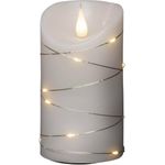 Konstsmide LED-Echtwachskerze weiß (1834-190)