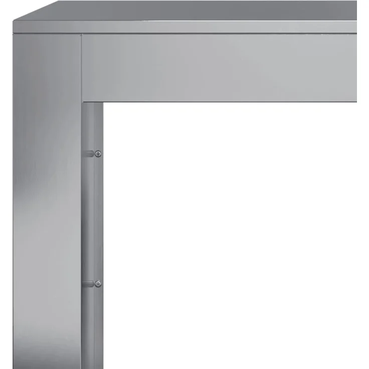 vidaXL Brennholzregal 100x40x80 cm Verzinkter Stahl 850980 – Bild 6