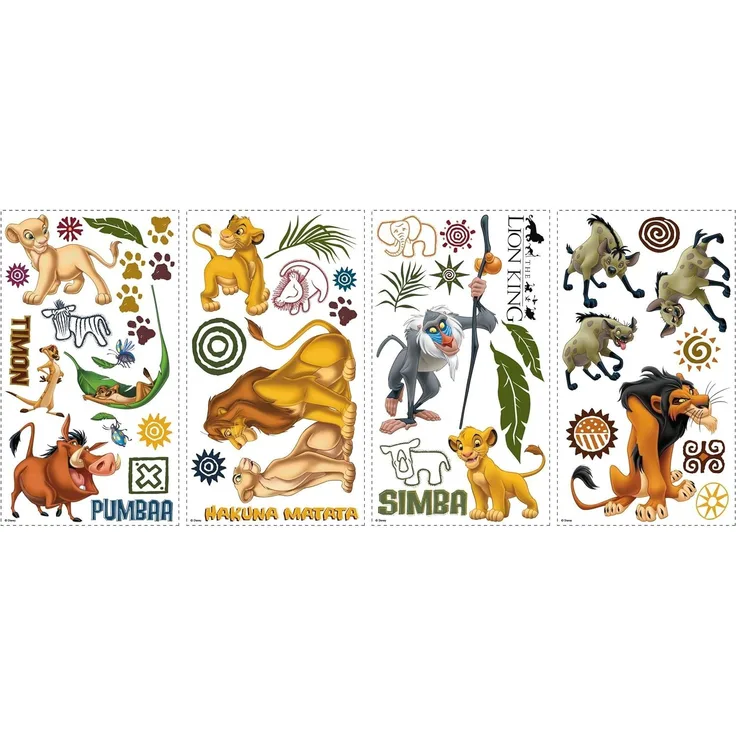 Disney König der Löwen Wandsticker