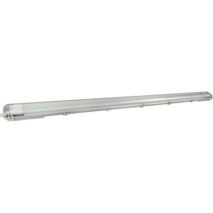 TrendLine Feuchtraumleuchte 2-flammig grau 159 cm neutralweiß