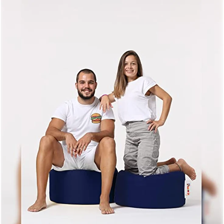 WELL HOME MOBILIARIO & DECORACIÓN Gartenpouf Dunkelblau – Bild 9