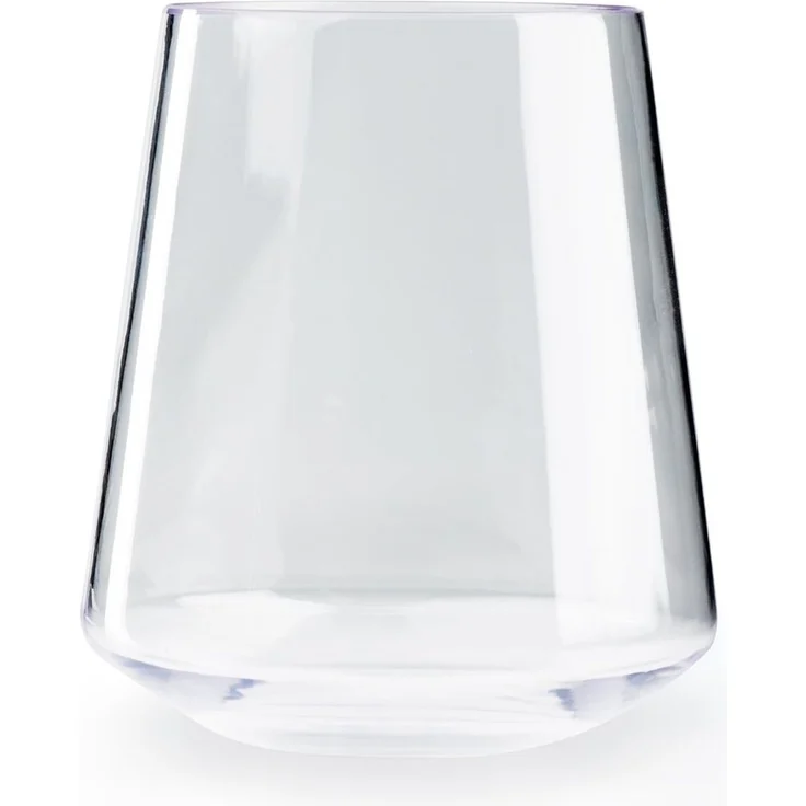 GSI Outdoors Stemless White Wine Glass Weißwein-Glas Becherglas Copolyester Transparent 340 ml 9 4 cm – Bild 3