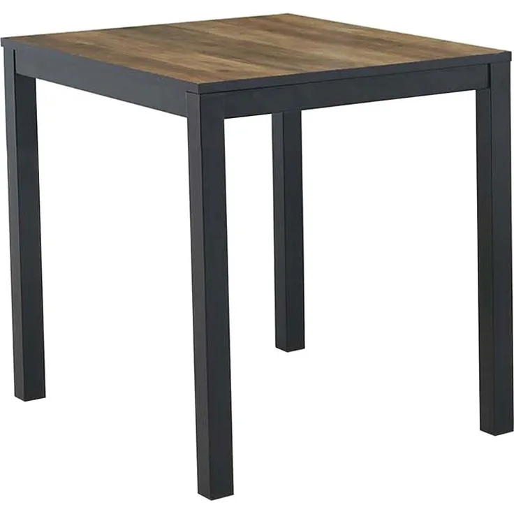 Ausziehtisch Britta / Barista 1, Braun, Holzfarben, 80 x 76 x 70 cm