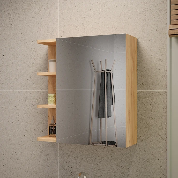Spiegelschrank Fynn Goldkraft Eiche 62 x 64 cm Vicco – Bild 4