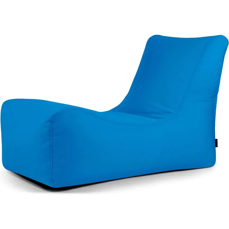 Sitzsack ‘Lounge‘, Bezugstoff - Colorin, 100% Olefin, Azure, 80x135x80 cm cm.