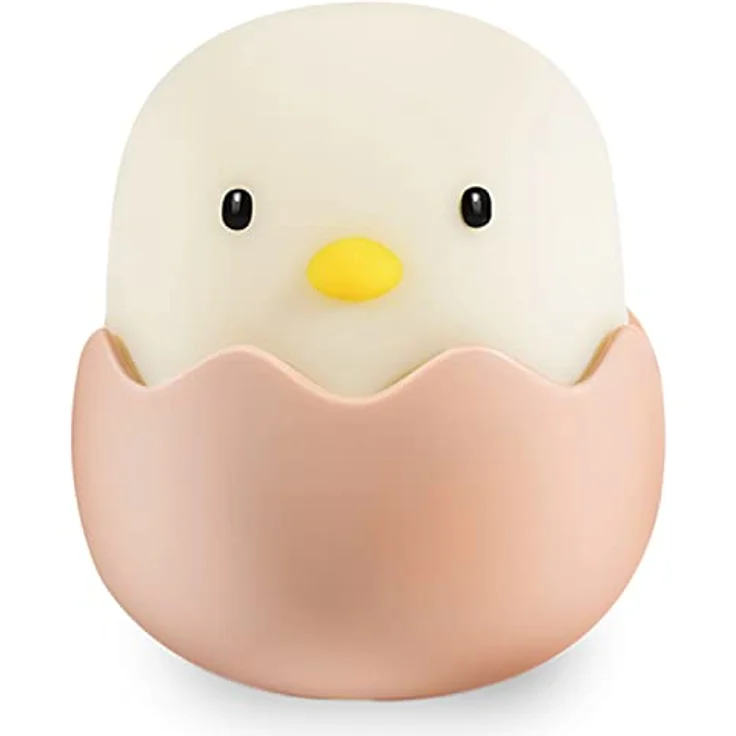 MegaLight LED Nachtlicht Kinder | Nachtlicht Baby ohne verschluckbare Kleinteile | Stilllicht dimmbar Touch | Nachtlampe USB Aufladung | Eggy Egg – Bild 9