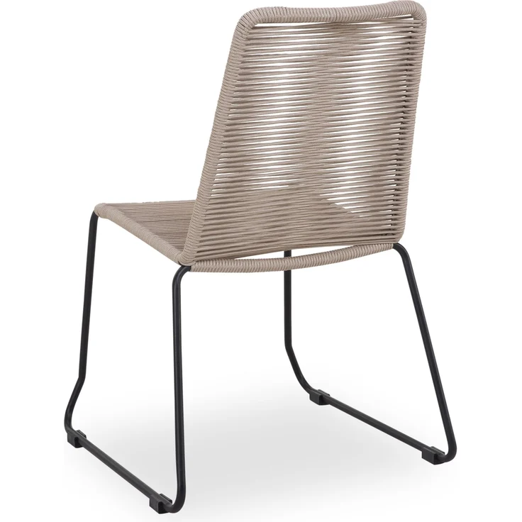 Gartenstuhl SANSIBAR NORDEROOG BHT 67x102x61 cm beige Stapelstuhl Klappstuhl – Bild 2