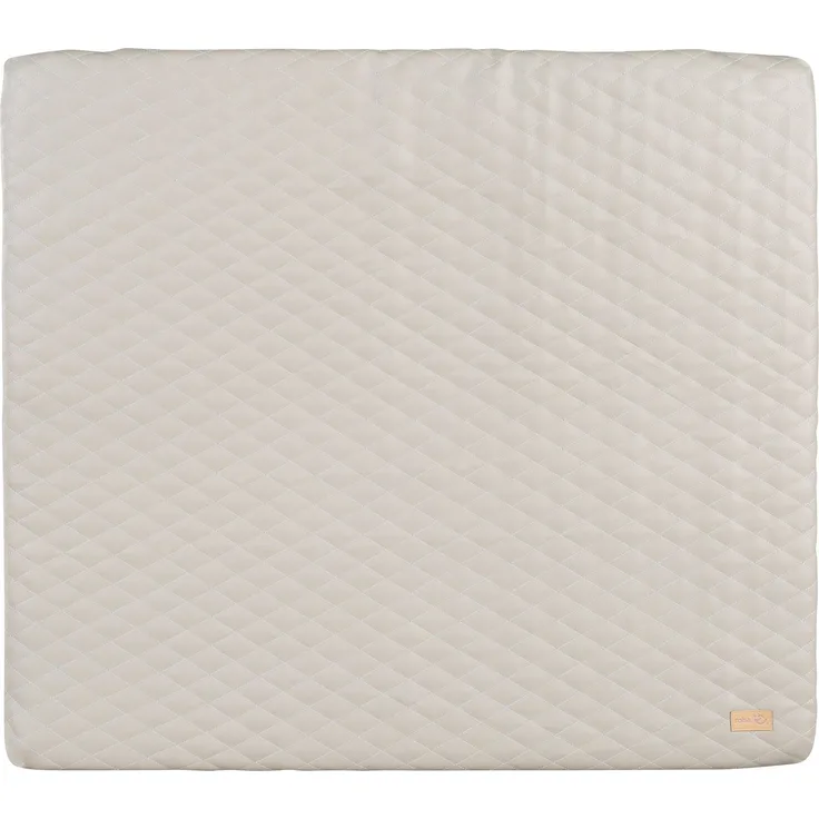 roba Wickelauflage 'Luxe' - 85 x 75 cm - Design 'Greyish gesteppt'