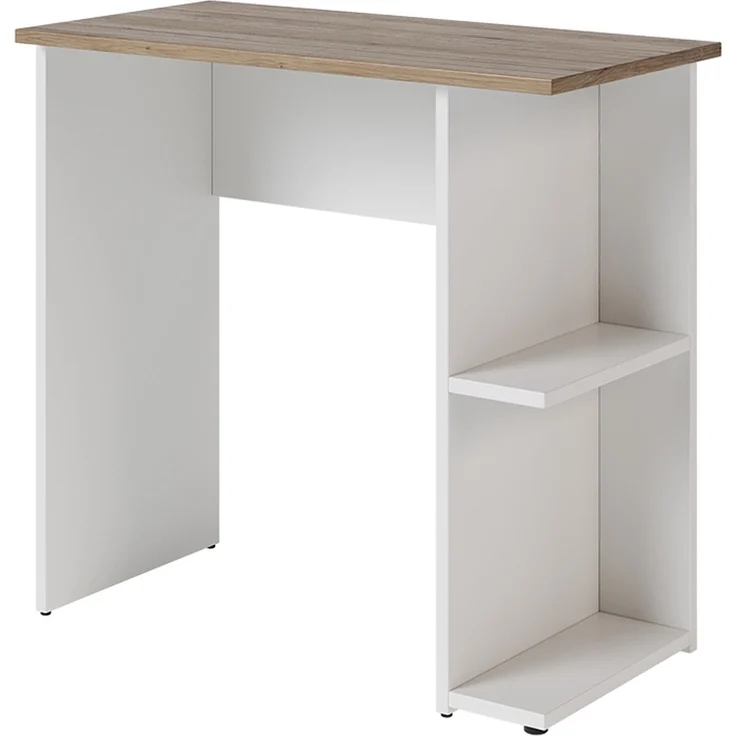 Schreibtisch Simple Weiß/Artisan 80 x 40 cm Vicco – Bild 1
