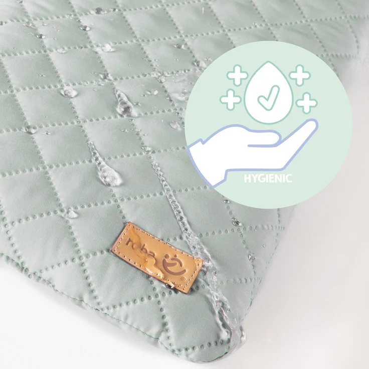 roba Sitzverkleinerer 2-teilig 'roba Style' - Zubehör für Hochstuhl 'Nature Up' - Frosty green – Bild 6