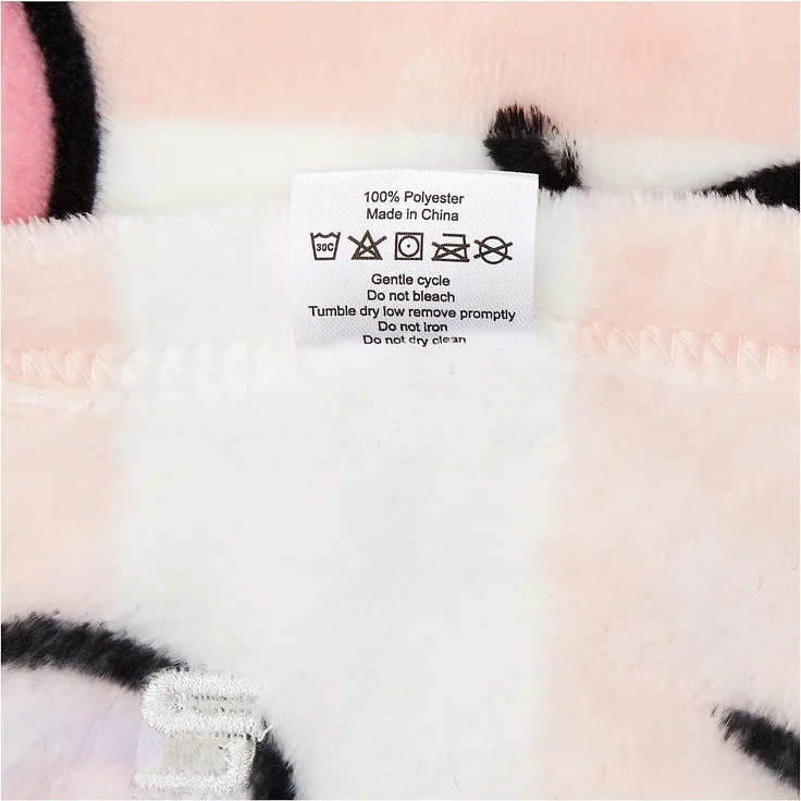 Kanguru Hello Kitty Tagesdecke, Pinke, weiche Decke 130x170 cm, Mikrofaser tagesdecke bettüberwurf oder tagesdecke Sofa. Qualität mit Ökotex-Prüfzertifikat, Sanrio – Bild 8