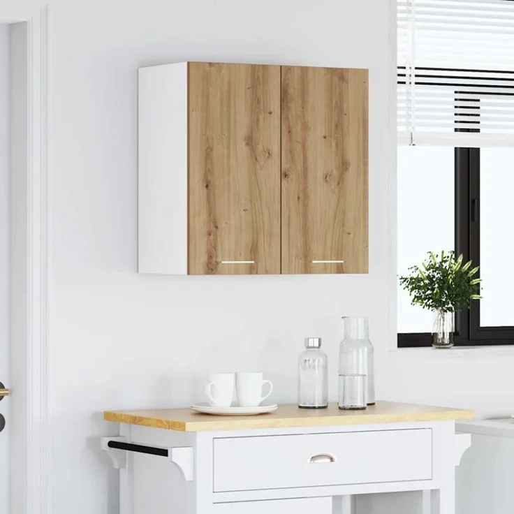 vidaXL Küchenwandschrank Lyon Artisan-Eiche 60x31x60 cm Holzwerkstoff 861148 – Bild 11