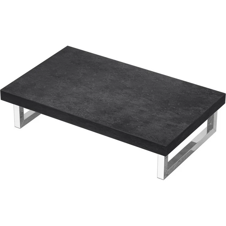 Mai & Mai Waschtischplatte Holzplatte Badezimmer Inkl. 2x Edelstahl Konsolenträger – Bild 5