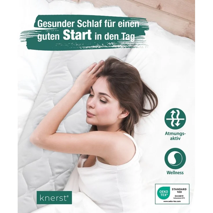 KNERST Seitenschläferkissen 40x145 cm, extra lang, Schwangerschaftskissen - Stillkissen, 1-tlg, Lagerungskissen - formstabil & hygienisch in der Waschmaschine – Bild 4