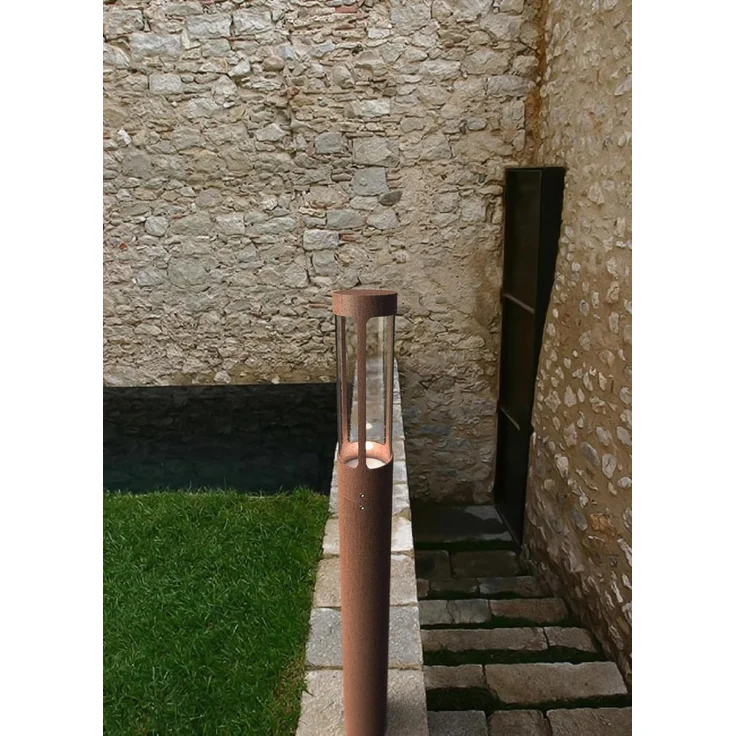Außenpollerleuchte, HELIX, 1 x GU10/5W – Bild 3