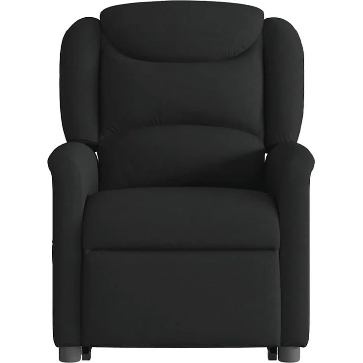 vidaXL Massagesessel mit Aufstehhilfe Schwarz Stoff 3303206 – Bild 4