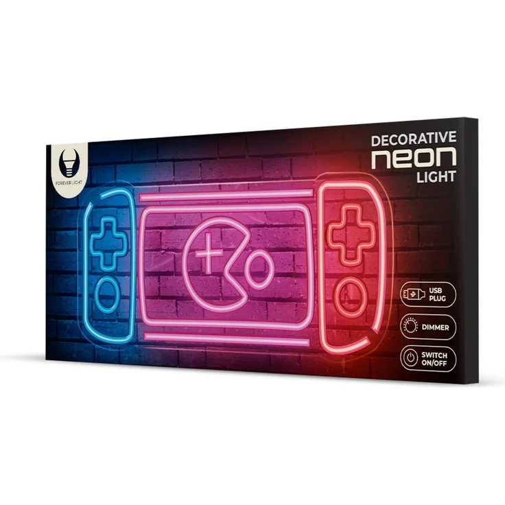 LED-Neonleuchte 37lm, 0,86A - Plexiglas Gaming Konsole Leuchte – Bild 9