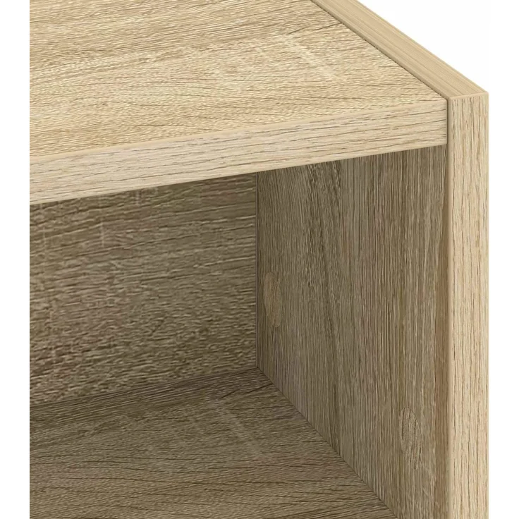 vidaXL Schreibtisch mit Stauraum Sonoma-Eiche 100 x 50 x 91 cm 8008027 – Bild 6
