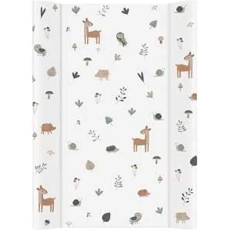 Rotho Babydesign Wickelauflage Baby Wickeln keil Waldtiere 50x70 cm – Bild 1