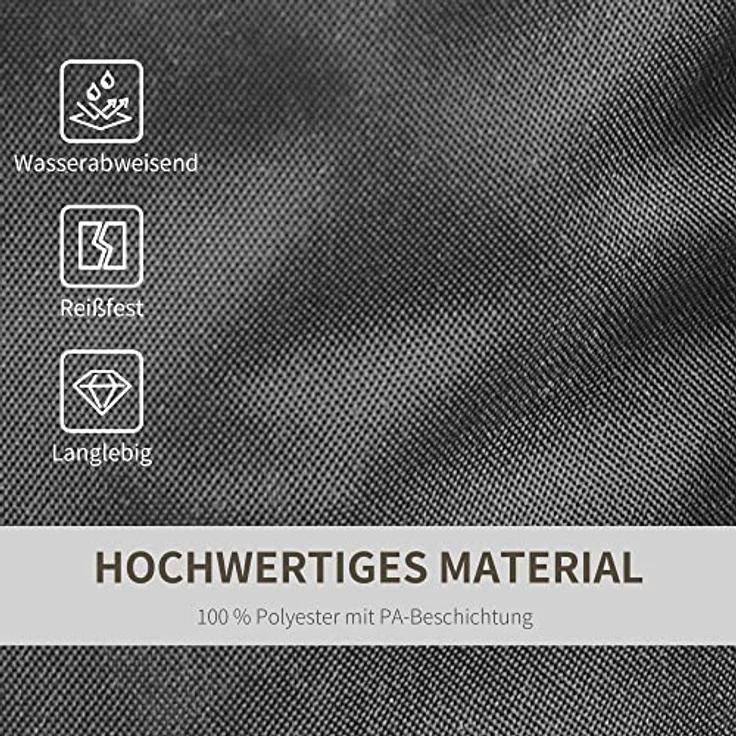 Outsunny Pavillon Standfuß 4er-Set, passend für Faltpavillons, schwarz, befüllbar mit Sand oder Kieselsteinen, Klettverschluss befestigt – Bild 5