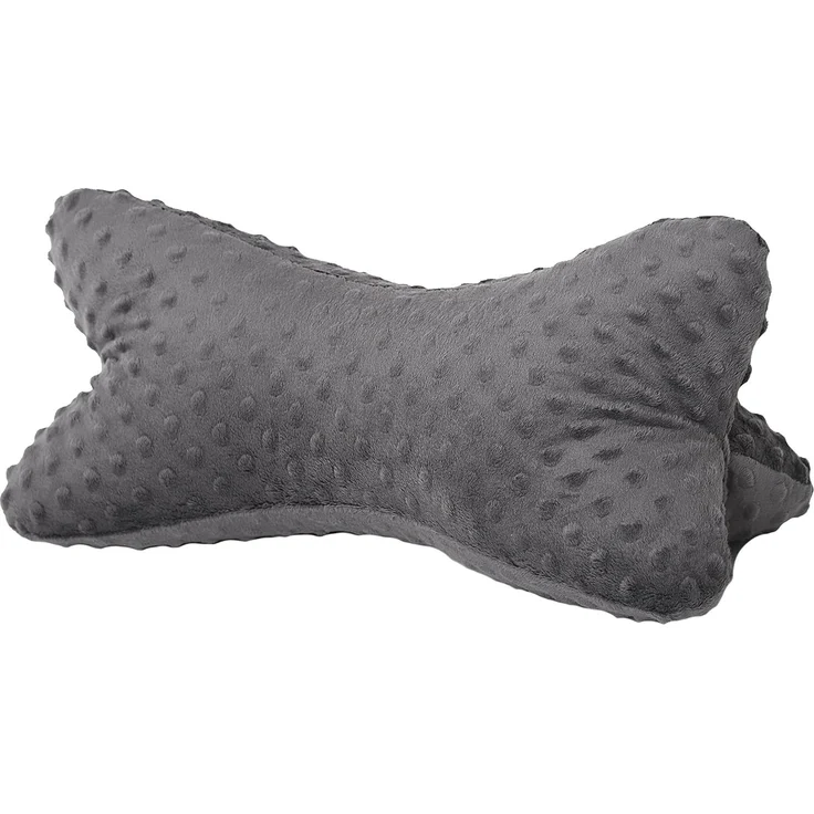 Dr. Berger Leseknochen Minky Anthrazit 40 x 18 cm – Bild 1