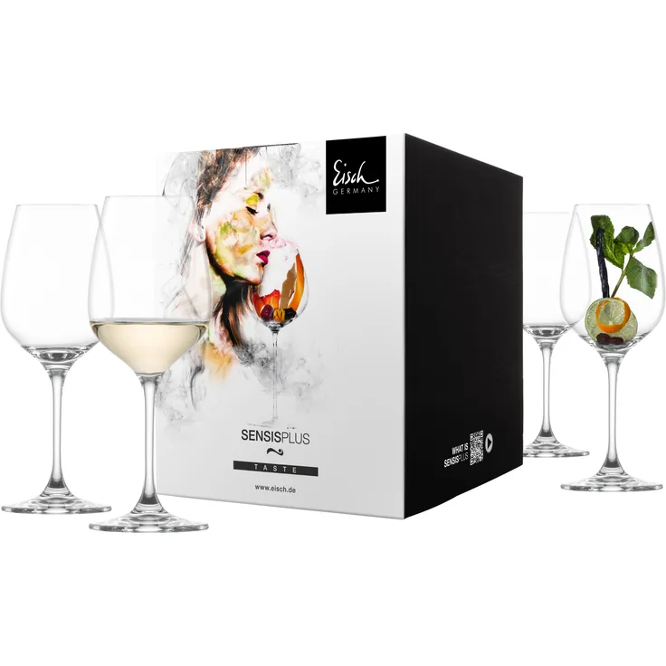 Eisch Superior SensisPlus Weißweinglas 4er Set im Geschenkkarton - A