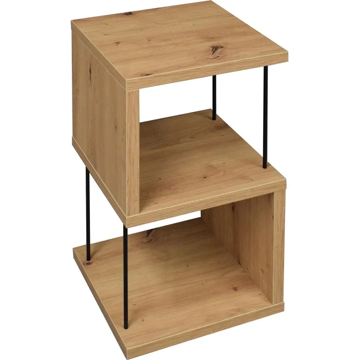 Standregal >Drum< in Asteiche - 33x65x33cm (BxHxT)