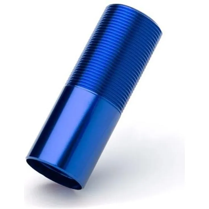 TRAXXAS Dämpfer-Gehäuse GT-Maxx Alu blau (1)