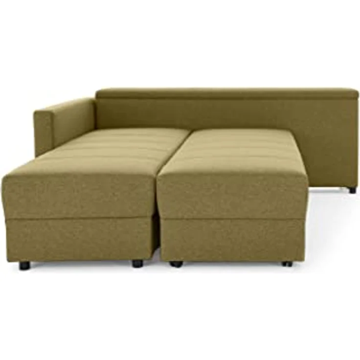 LOOKS by Wolfgang Joop Looks III Designer Sofa mit Boxspringfederung, Ecksofa mit Bettfunktion, braun, 287x229x77 cm – Bild 7