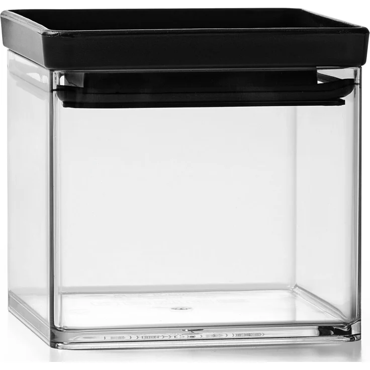 Homeware Vorratsdosen Set 5-tlg, Kunststoff klar, 15 x 23 x 28 cm, stapelbar – Bild 4