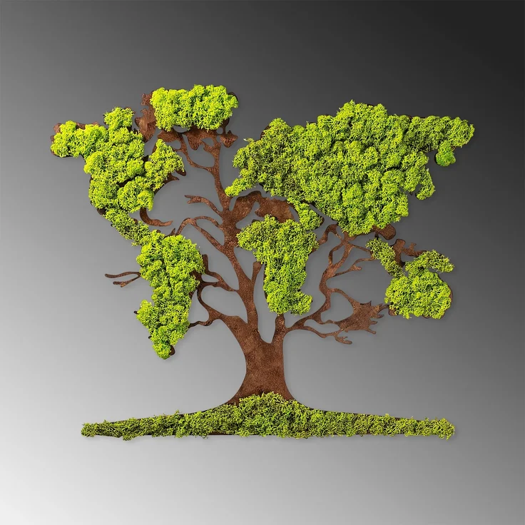 Wallity Wanddekoobjekt 100% MDF / MOSS – Bild 6