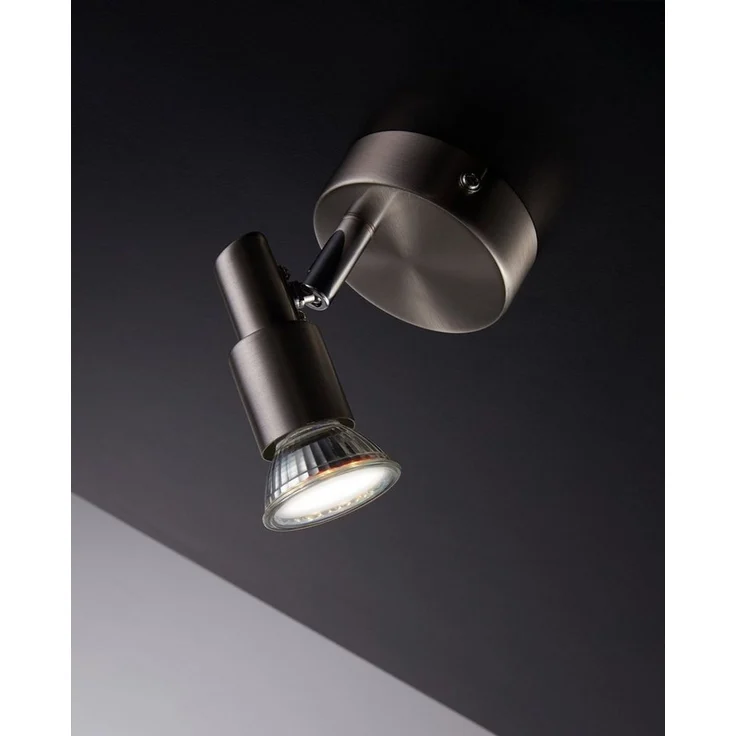 IMPTS LED Deckenspots Deckenstrahler Deckenleuchte 1/2/3/4/6-Flammig Dreh- und schwenkbar, warmweiss, warmweiß, Deckenspot für Küche Wohnzimmer Schlafzimmer – Bild 4