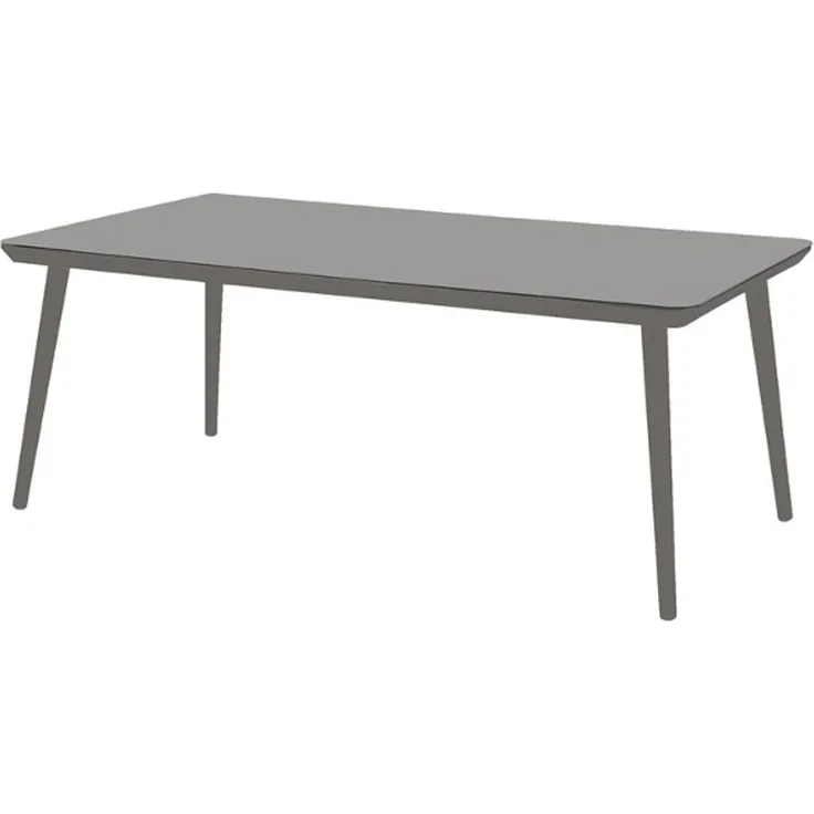 Gartentisch Sophie Studio (carbon black / black 170x100 cm)