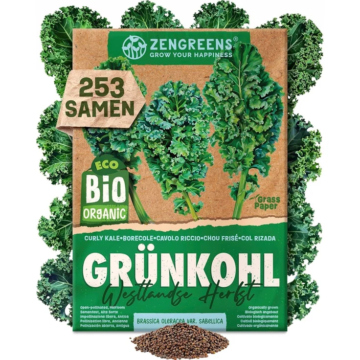 ZenGreens® - Bio Kräuter- & Gemüsesamen im 100er Set - 100 Kräuter- & Gemüse Samen für den einfachen Anbau im Garten, Balkon oder Hochbeet - Pflanzensamen - Saatgut – Bild 55