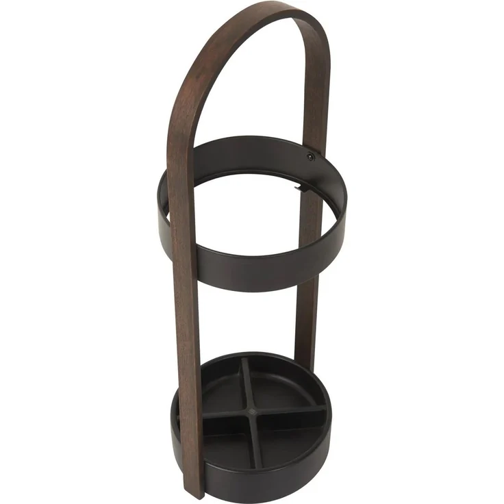 Umbra Hub Schirmständer schwarz/walnuß – Bild 3