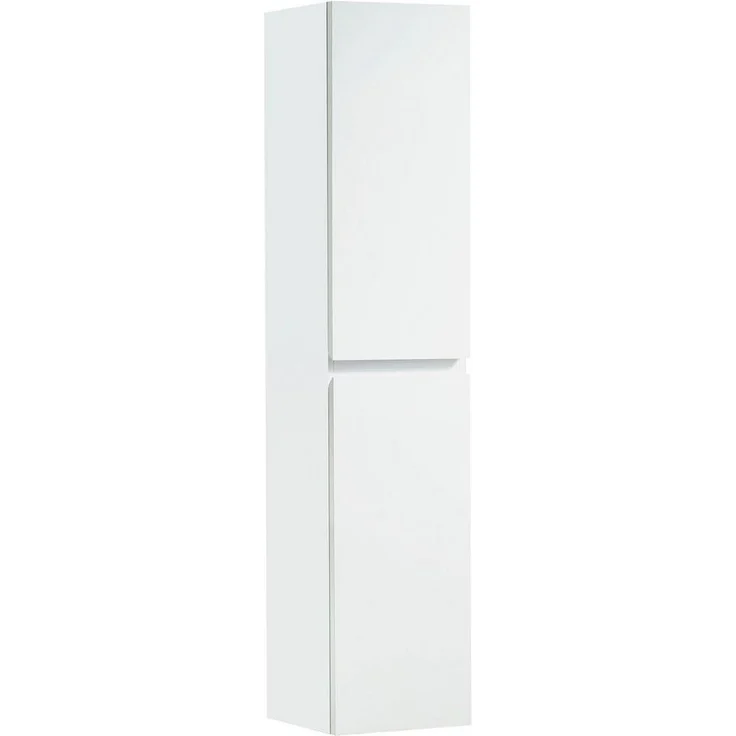 Alpenberger Hochschrank - Badezimmerschrank Schmal - Badezimmermöbel Mehrzweckschrank (Badmöbel für Kleine Bäder, 1-tlg. Bathroom Cabinet) Badmöbel Schrank aus MDF & MFC mit 2 Softclose Türen – Bild 5