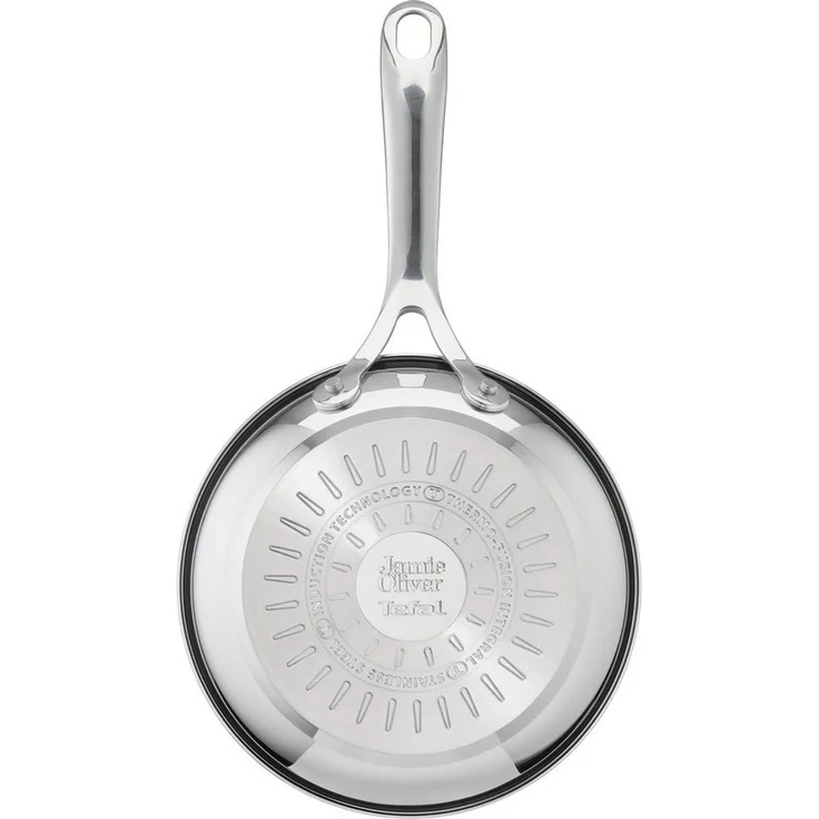Tefal Bratpfanne Jamie Oliver Cook Smart, Edelstahl (1-tlg), Edelstahl,Antihaftversiegelung,Thermo-Signal,alle Herdarten,Induktion – Bild 3