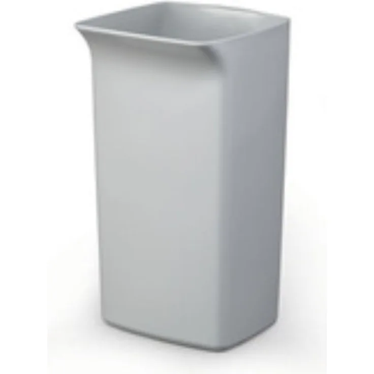 Durable 1800798050 Abfallbehälter Durabin Square 40 Liter, grau