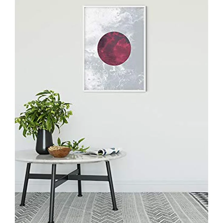 Komar Solum Ignis Wandbild, Premium-Poster 50 x 70 cm, fotorealistischer Kunstdruck mit seidenmatter Oberfläche, ohne Rahmen, MADE IN GERMANY – Bild 2