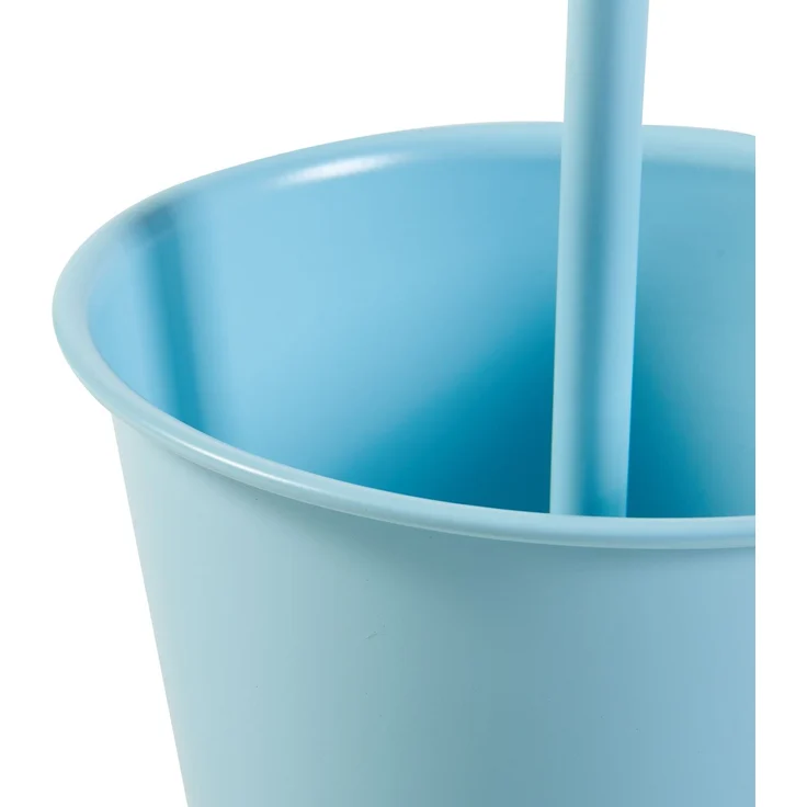 Blumenständer Alphen 2 Töpfe 76,5x26cm Hellblau [en. casa] – Bild 6