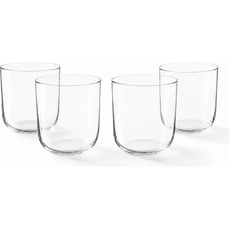 Zoha Glas Trinkgläser Set, Wasserglas BPA-frei, Wasser & Saft, spülmaschinenfest, 12-tlg, 4-teilig, 8-teilig, 12-teilig