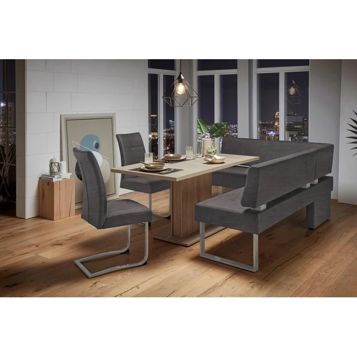 Home affaire Eckbank Rab, in 2 Breiten (180 oder 200 cm), Bezug in verschiedenen Qualitäten – Bild 2