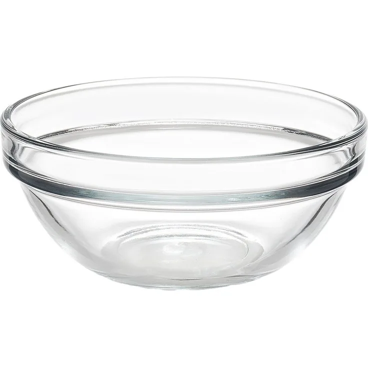 van Well Schale Chefs, 6 Stück, Glas, (Set, 6-tlg), stapelbar, spülmaschinen- und mikrowellengeeignet