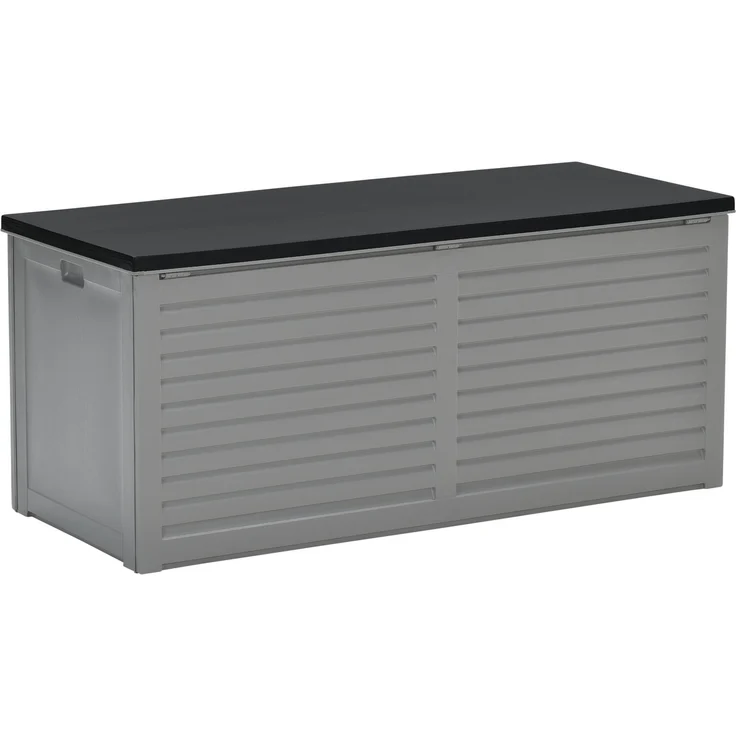 Garden Impressions JERSEY Auflagenbox Kissenbox Aufbewahrungsbox grau 490L – Bild 5