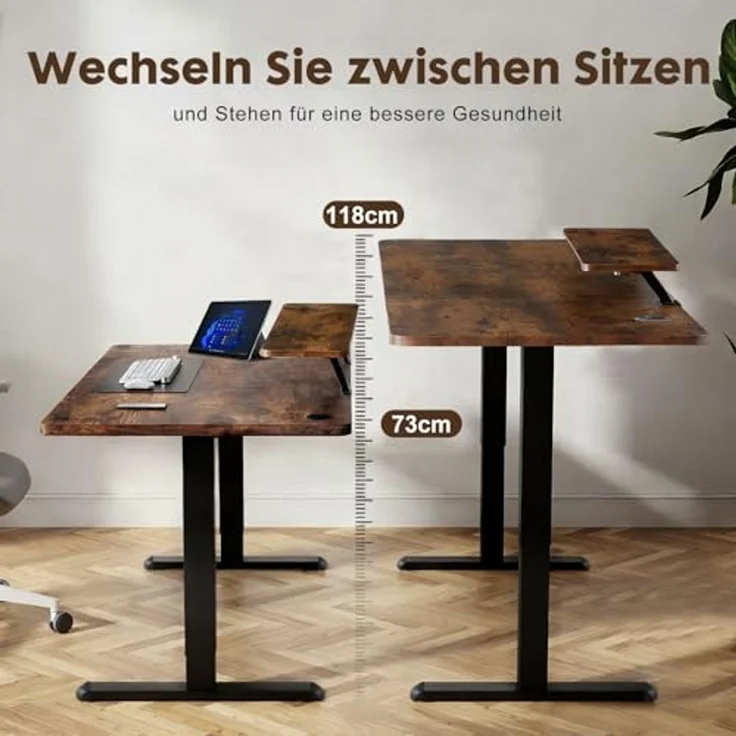 DUMOS Schubkastenkommode Stoffkommode mit 4 Schubladen,Aufbewahrungsschrank, mit vier Schubladen für geschlossenen Stauraum – Bild 5