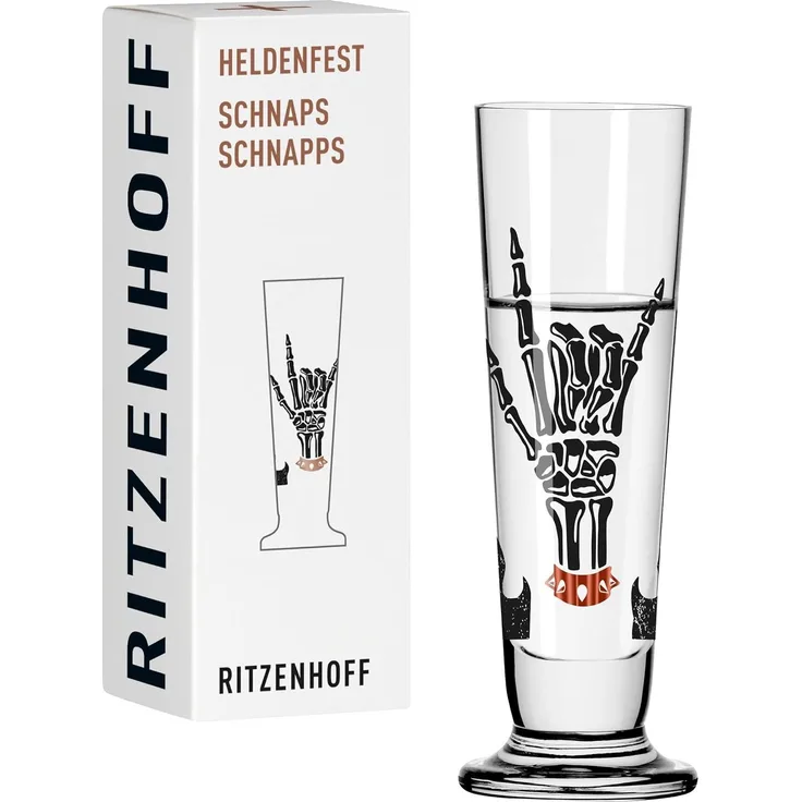 Ritzenhoff Schnapsglas Heldenfest