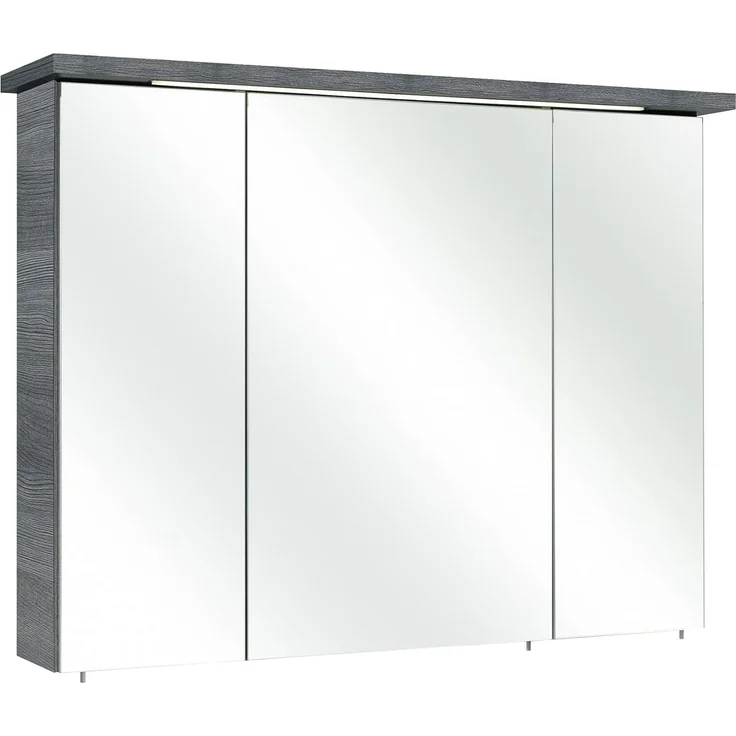 Pelipal Quickset 328 Badmöbel-Set, Holzwerkstoff, Graphit Struktur Quer, 200/105/45 cm – Bild 10